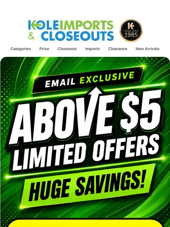 Grab These Limited Offers Before They're Gone!