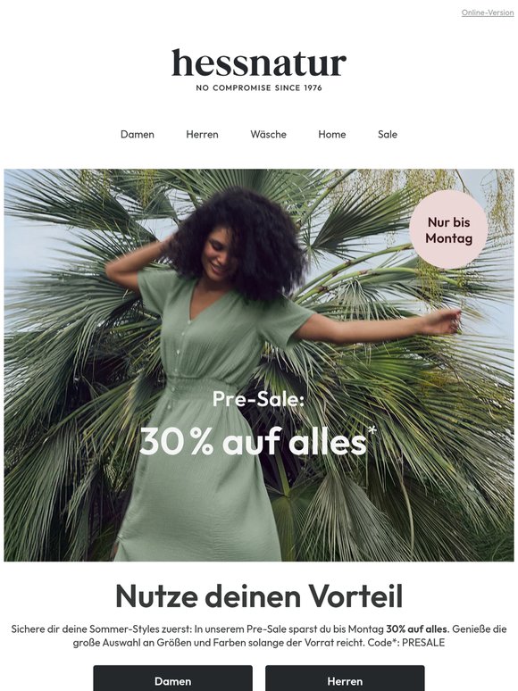 Topseller im Pre-Sale 🤍 30% auf alles