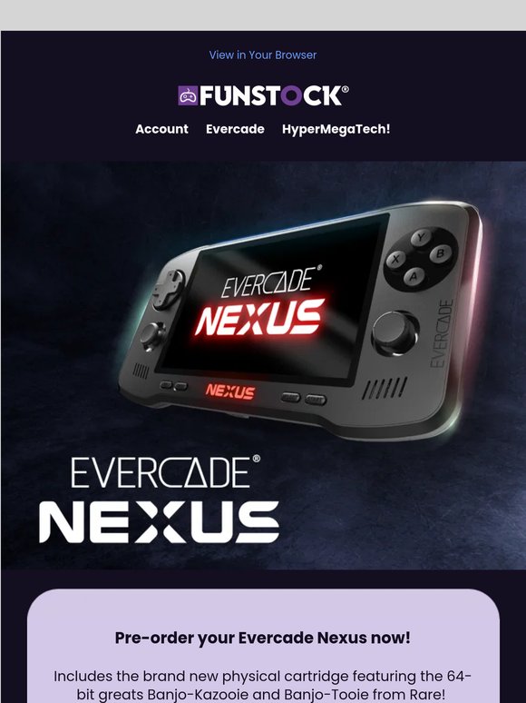 Pre-order the Nexus and these 2026 carts now! 👀