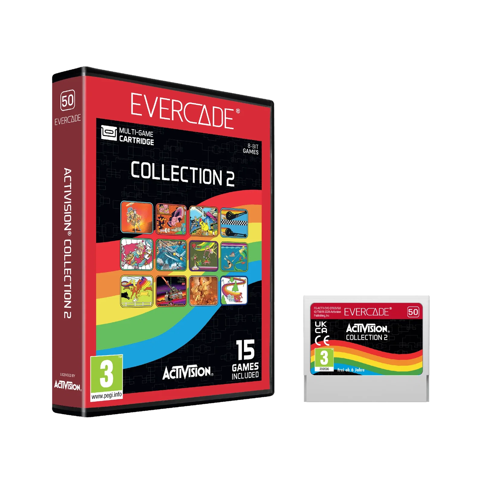 Image of Evercade Activision Collection 2 Cartridge