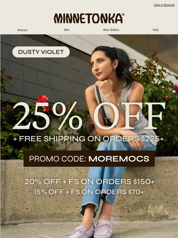 More Mocs, More Savings