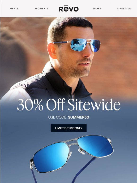 New Season, New Frames: 30% Off Sitewide