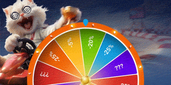 One spin is all it takes.
