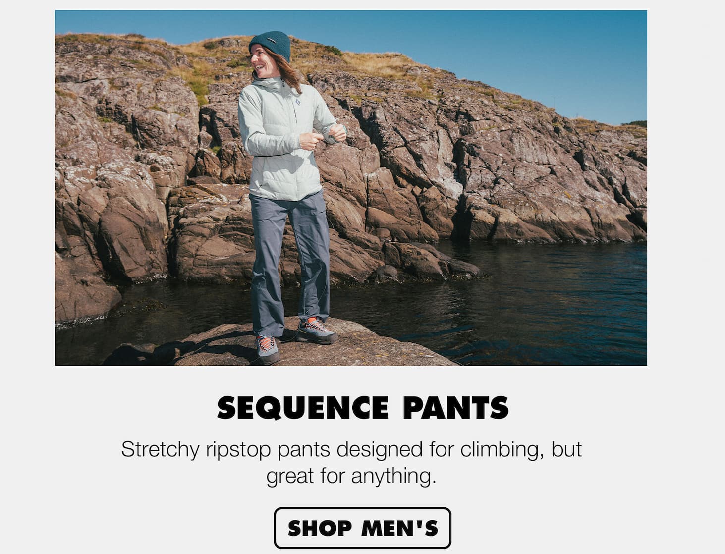 Sequence Pants: Stretchy ripstop pants designed for climbing, but great for anything. | SHOP MEN'S
