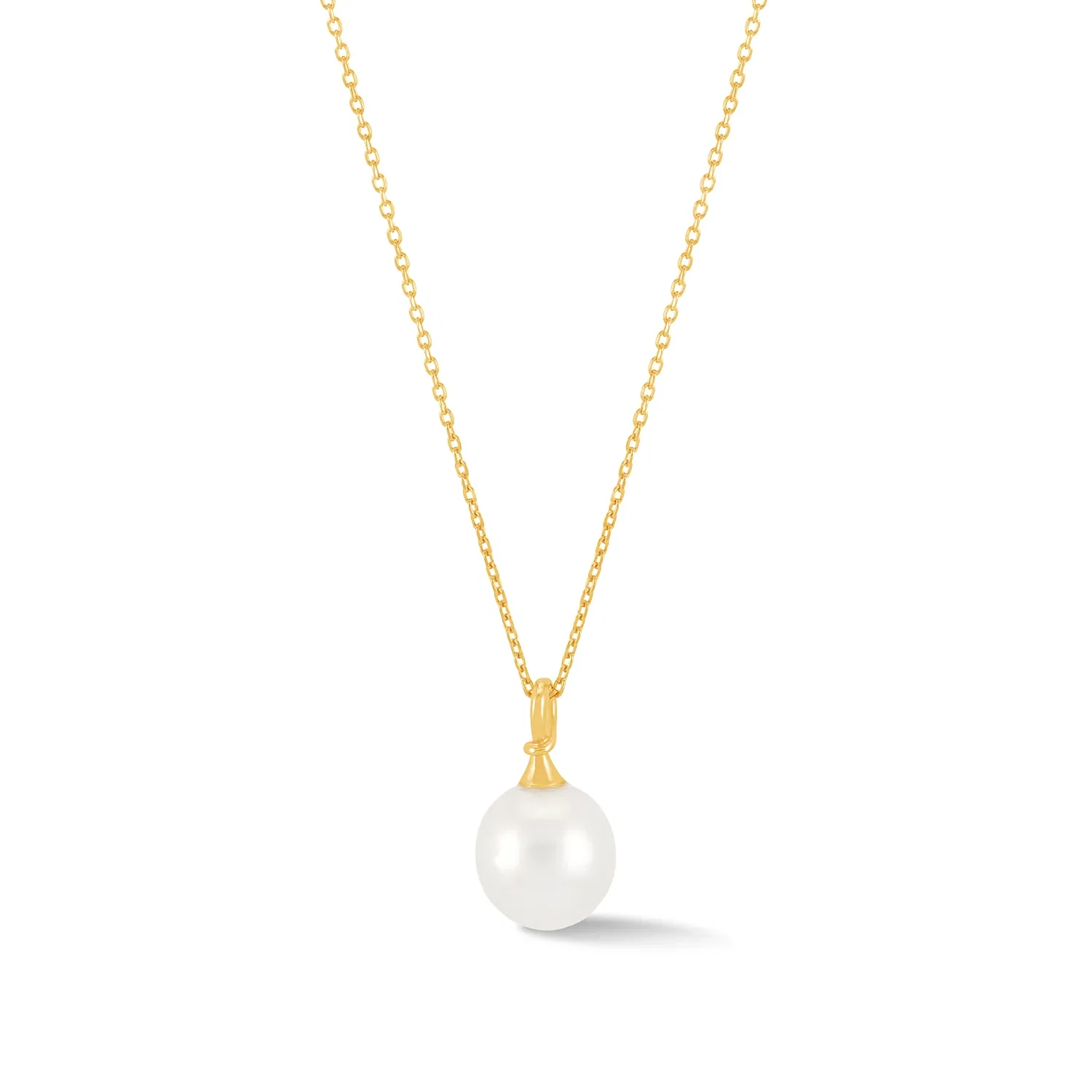Image of 9k Gold & South Sea Pearl Waterfall Pendant