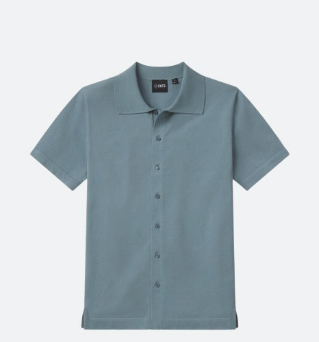 Riviera Knit Button Up
