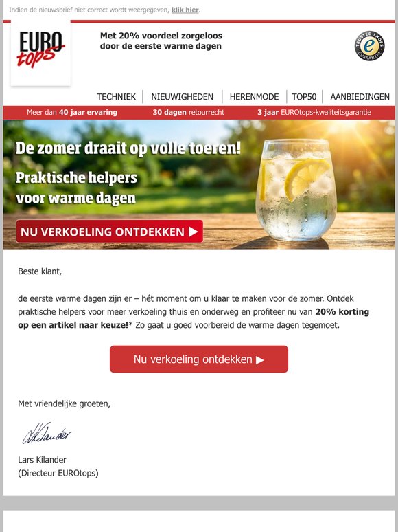 Ontdek zomerhelpers & profiteer van 20% voordeel