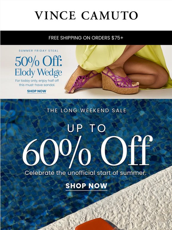 OOO Plans? Shop the 60% OFF Sale 🎉