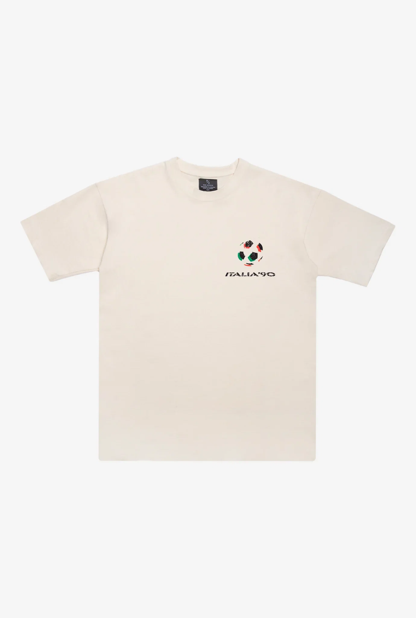 Image of FIFA World Cup Italy 1990 Premium T-Shirt - Ivory