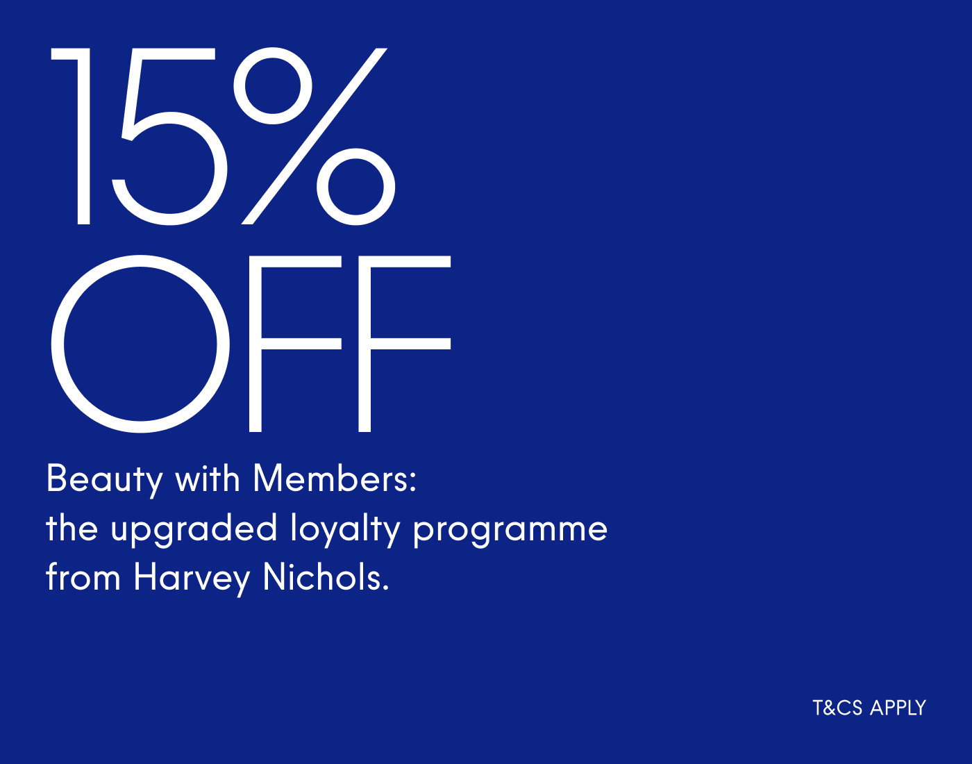15% off Beauty