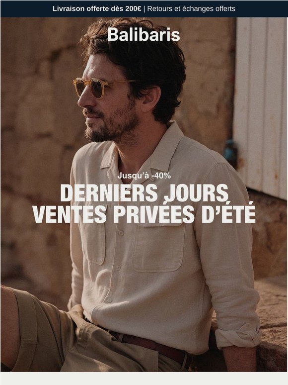 Derniers jours I Jusqu’à -40%