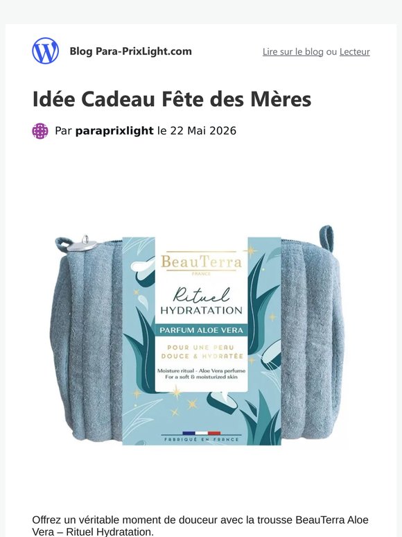 Idée Cadeau Fête des Mères