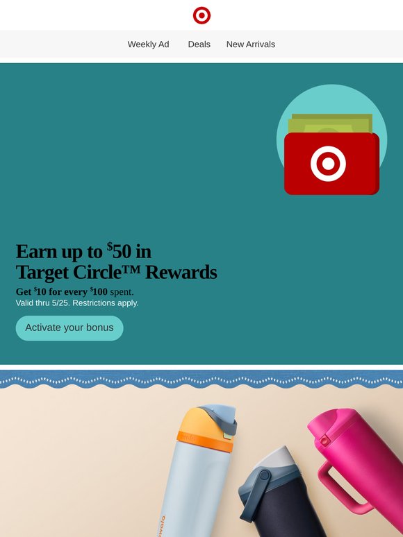 Earn Target Circle Rewards now 🌟