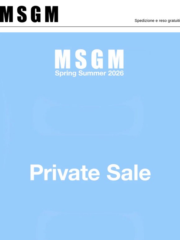 Private sale
