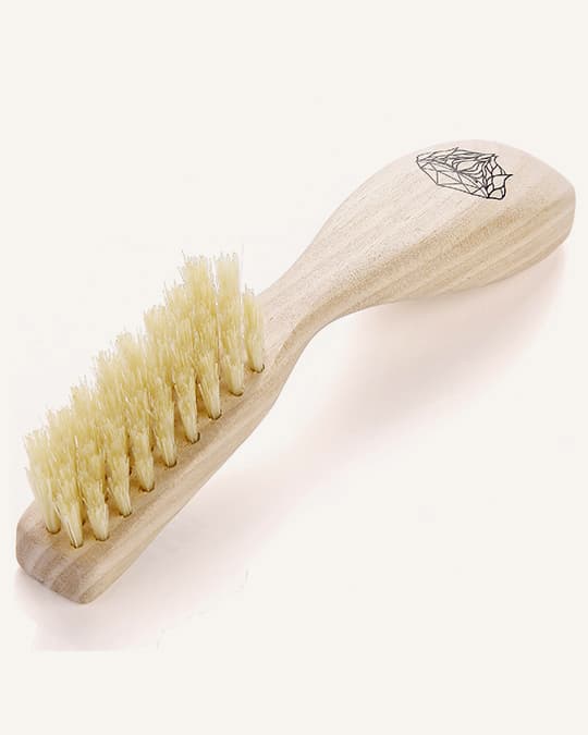Wooden Right Handed Beard Brush - BRD2