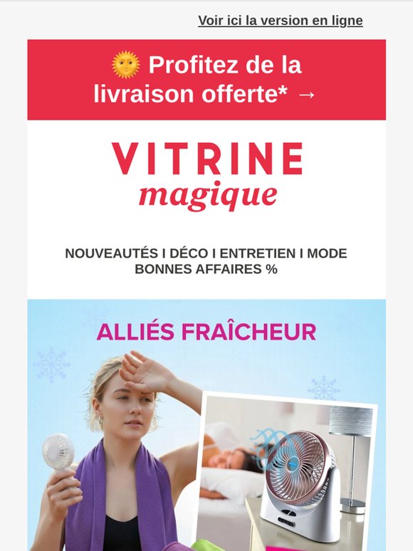 🌡️ Prête pour les journées de forte chaleur ?