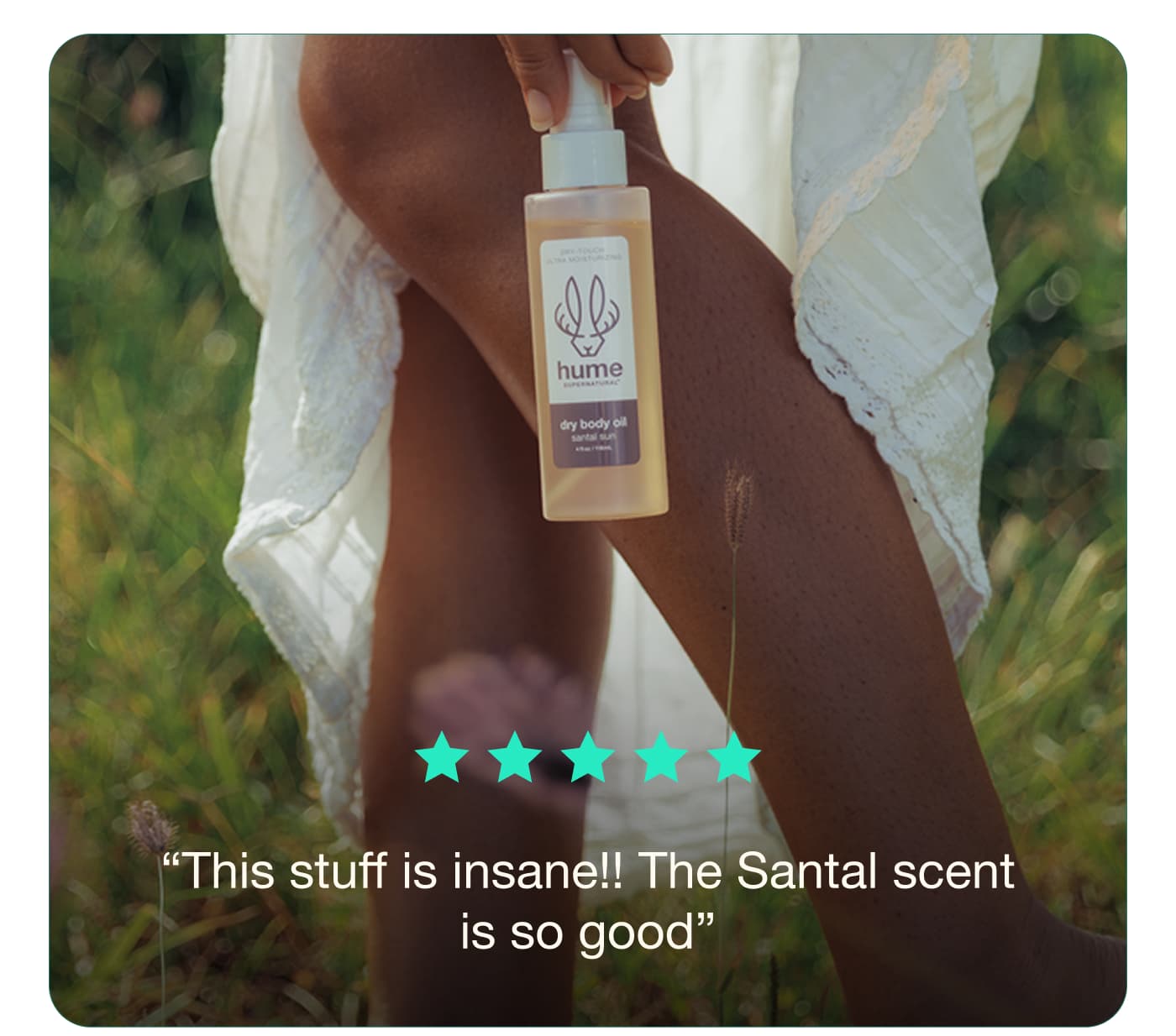 “This stuff is insane!! The Santal scent is so good”