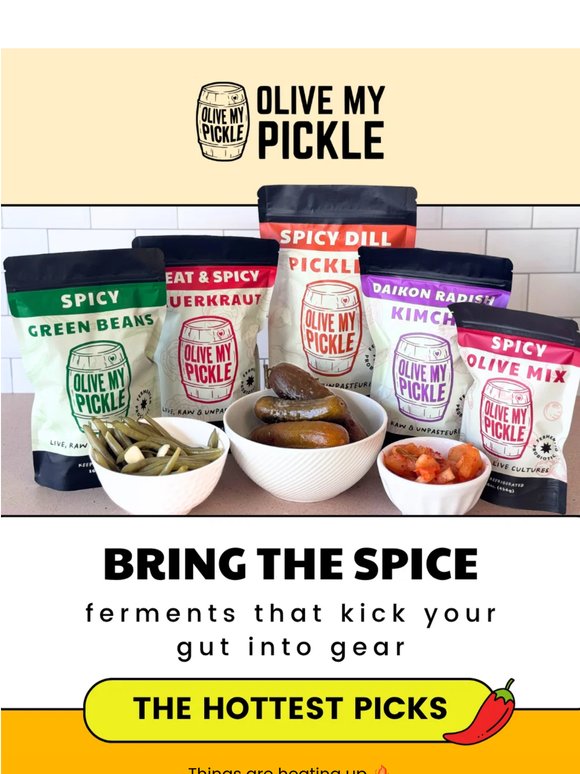 Hey, are you afraid of some spice? 🌶️