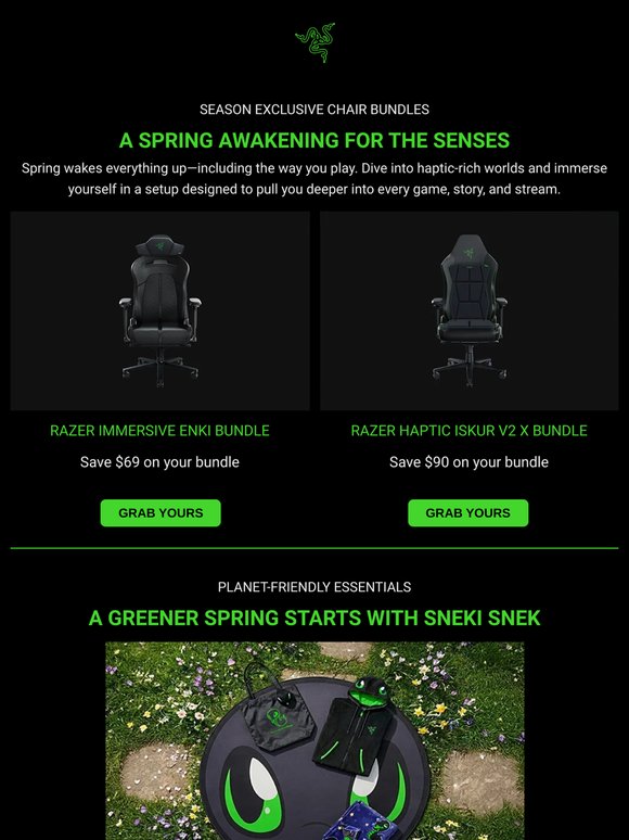 💚Refresh Your Setup This Spring Season