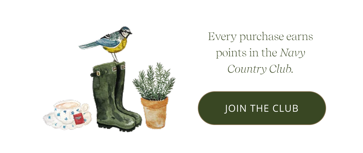 Every purchase earns points  in the Navy Country Club. [ JOIN THE CLUB ]