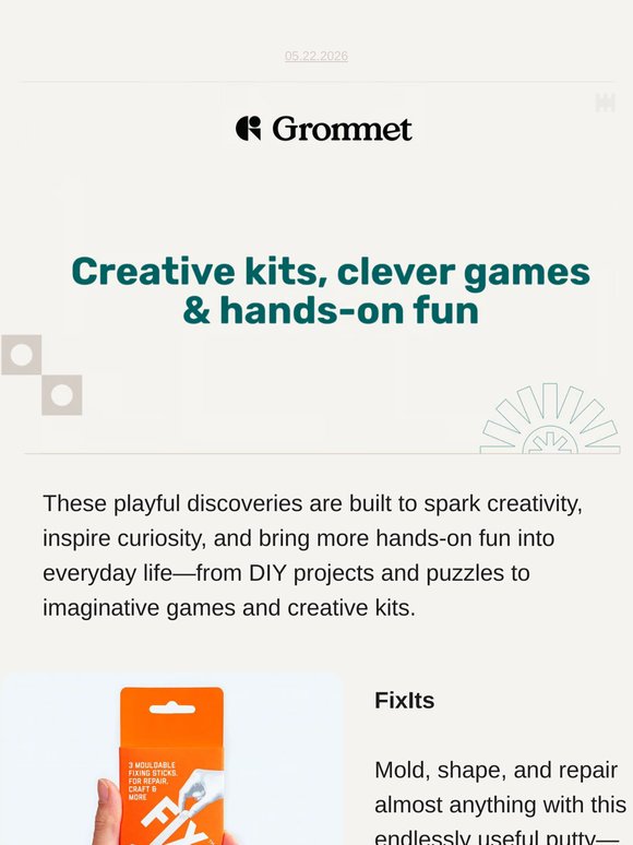 Creative kits, clever games & hands-on fun
