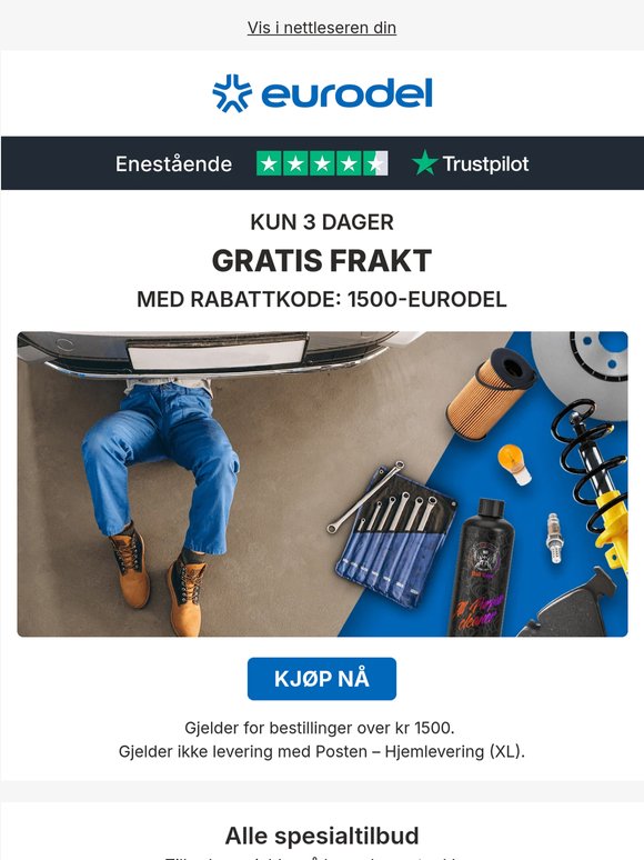 🎯 Smarte sjåfører velger tilbud som dette👉
