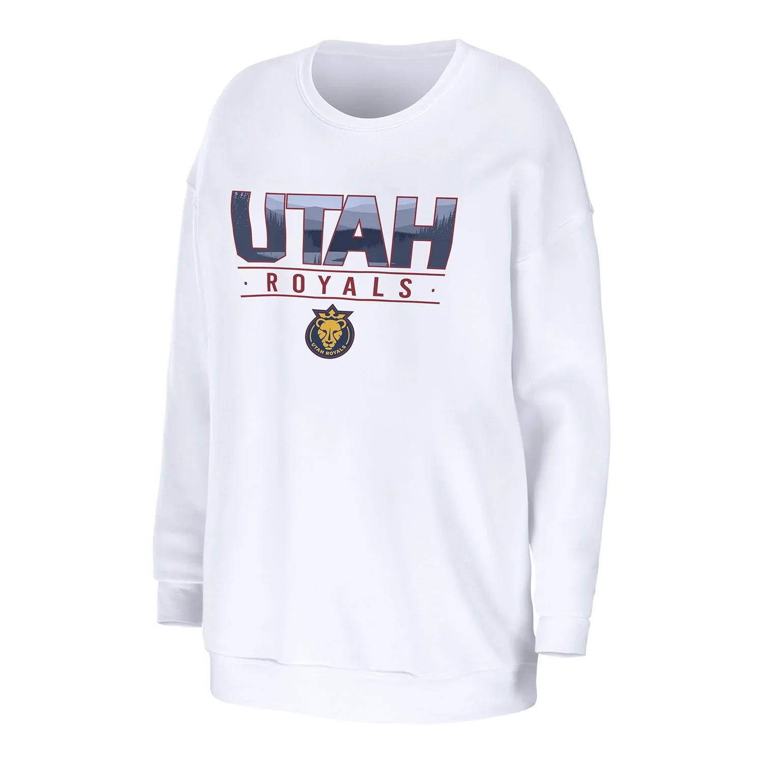 Image of Women's Utah Royals WEAR White Crewneck