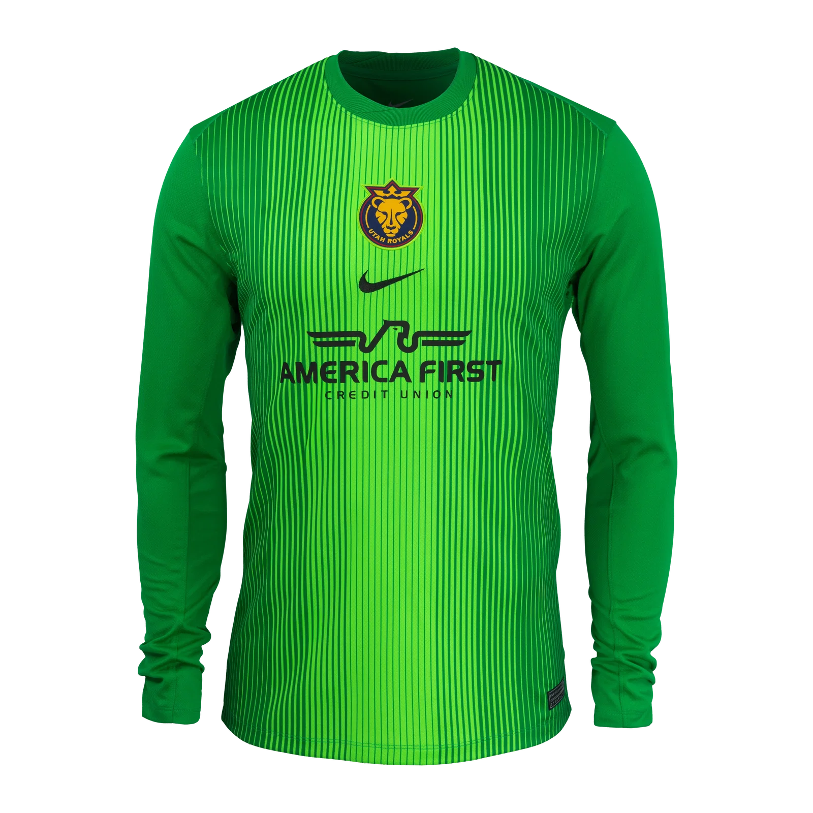 Image of Unisex Utah Royals Nike Green 2025 Replica Goalkeeper Jersey
