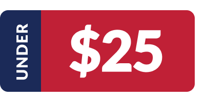 Under $25