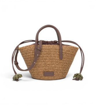 Bolso Capazo S Summer Holidays marrón