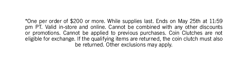 Promo Details & Exclusions