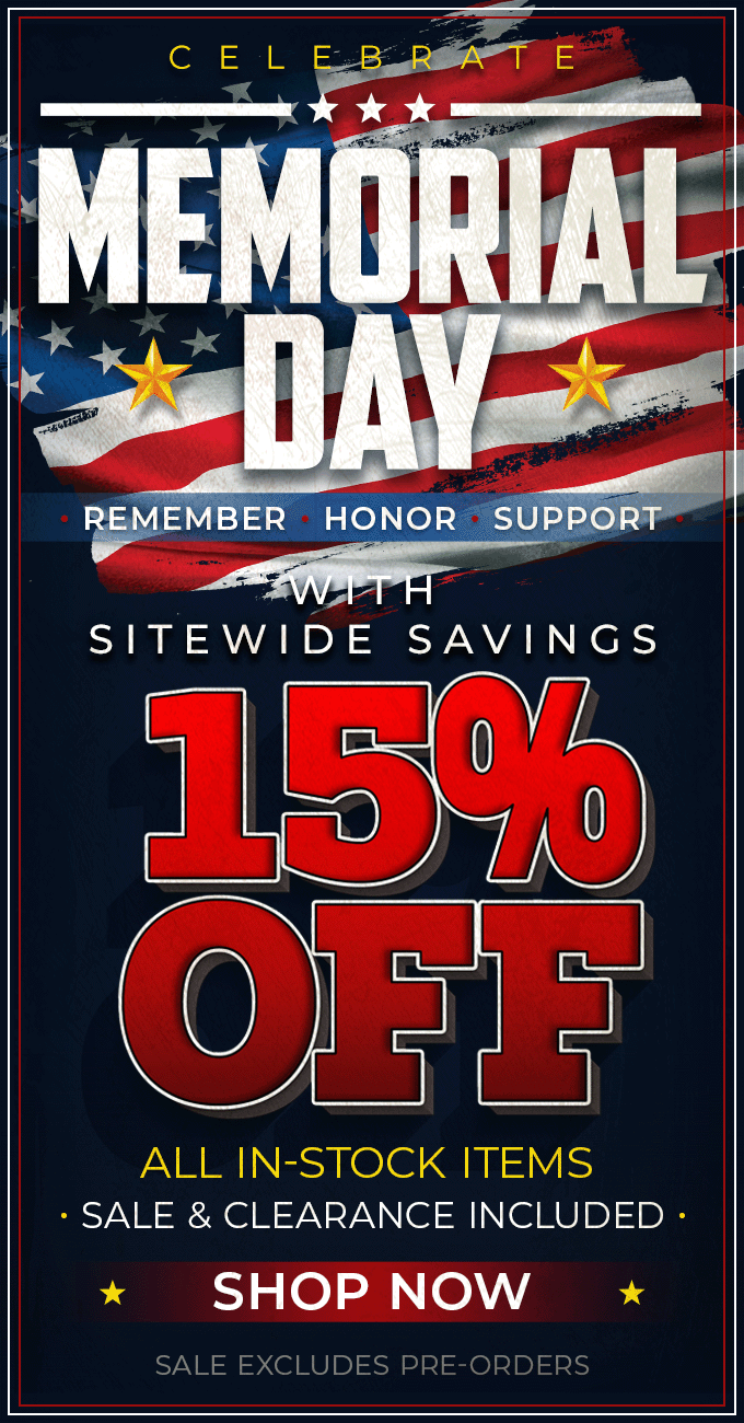 Memorial Day Sale