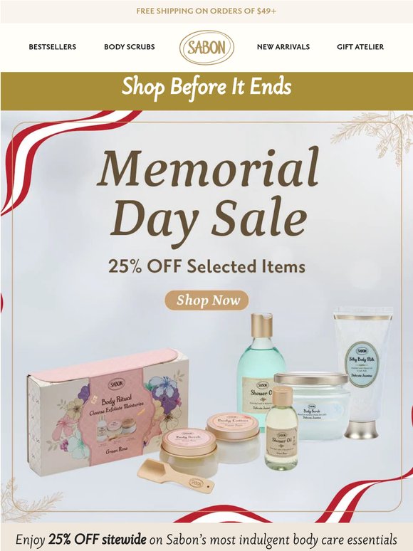 Your Long Weekend Savings Start Now ✨