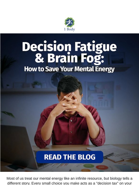 Drained before your day starts?