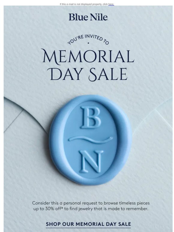 Beautiful Memorial Day Savings