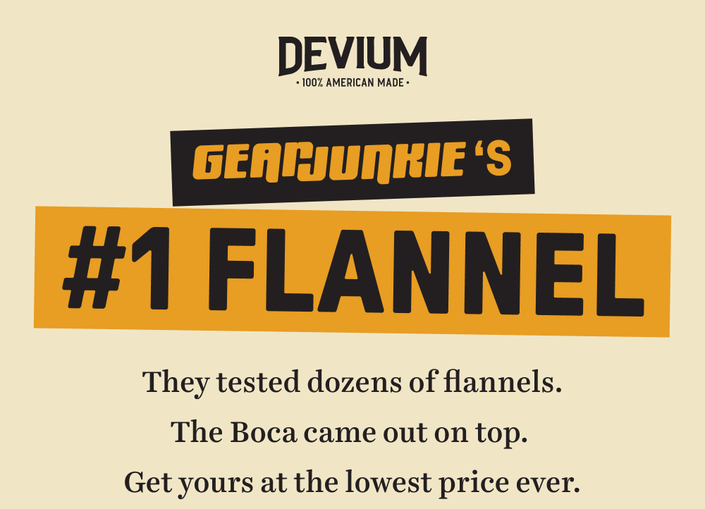 Gear Junkie's #1 Flannel