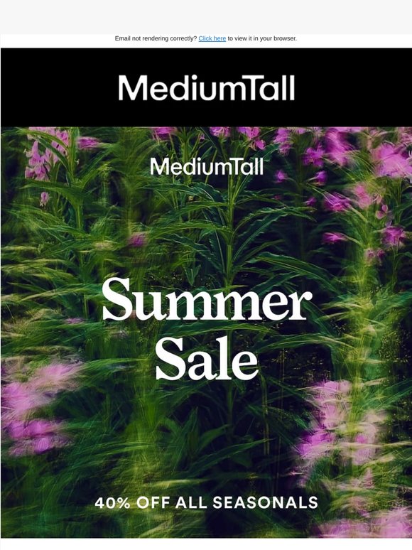 The Summer Sale is live 🌞