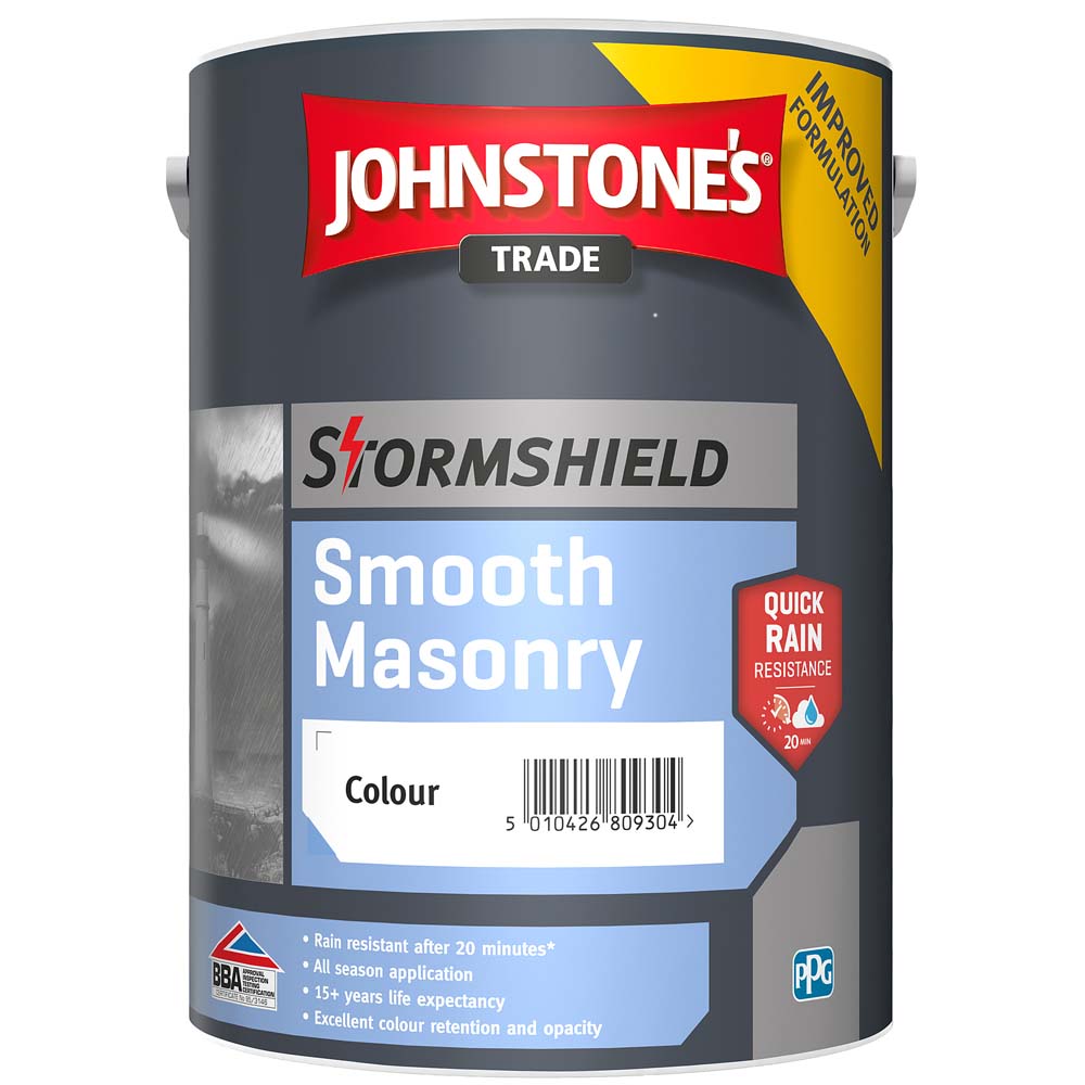 Image of Johnstone's Trade Stormshield Smooth Masonry Tinted Colours