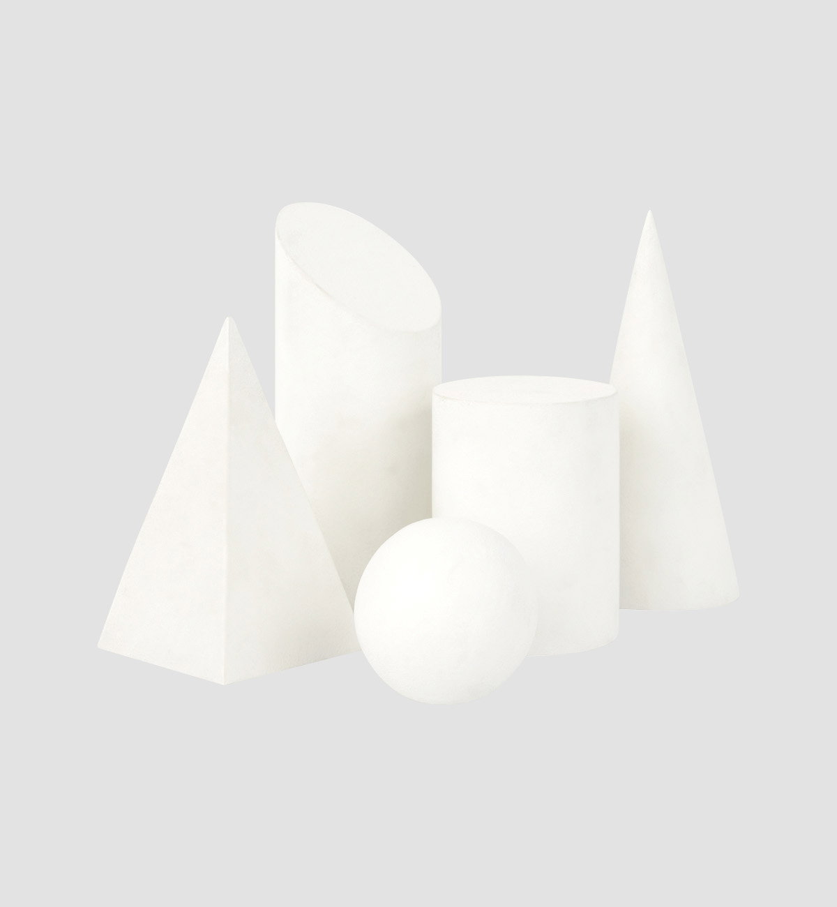 White Forms Set