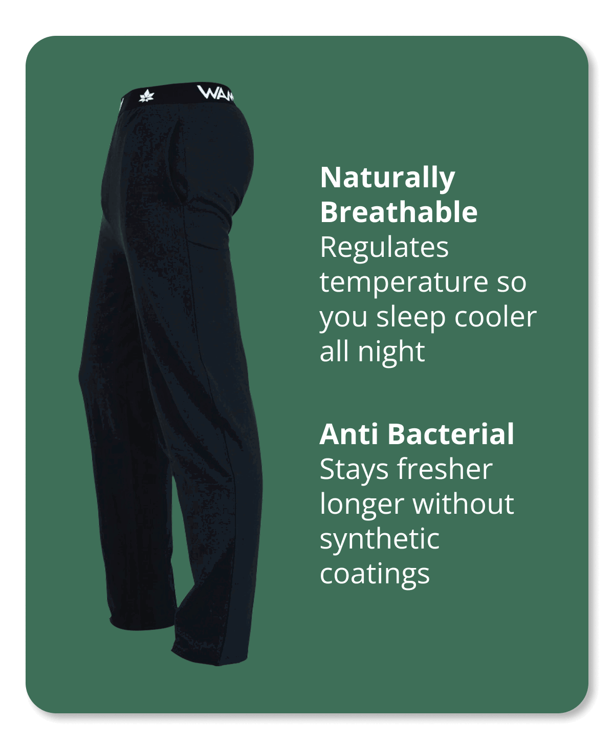 Naturally breathable