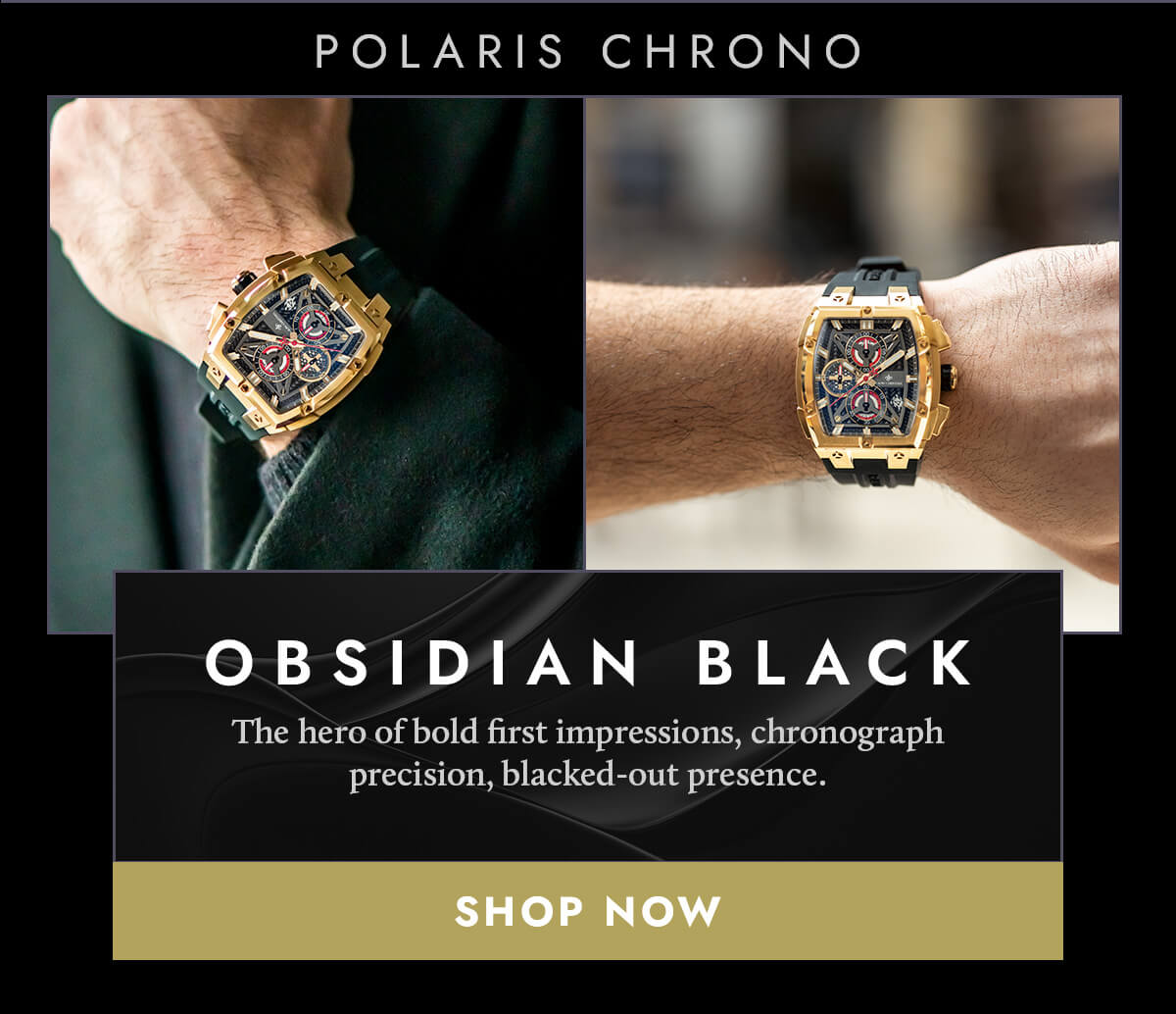 The Polaris Chrono - Obsidian Black