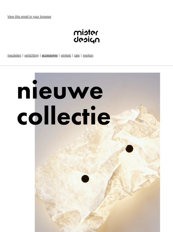 Bekijk de nieuwe collectie van Flos