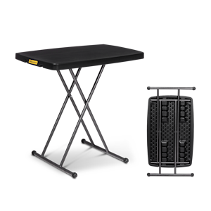 Klappbarer Tisch Proworks 76x50x74 cm Schwarz