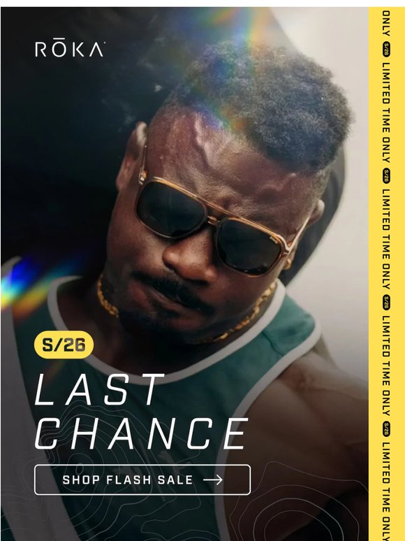 Last call to save up to 40% on aviator shades