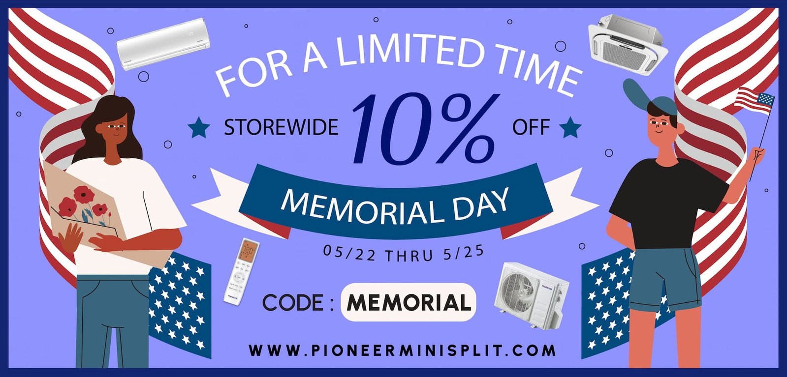 Memorial Day Sale: 10% off storewide with code MEMORIAL.