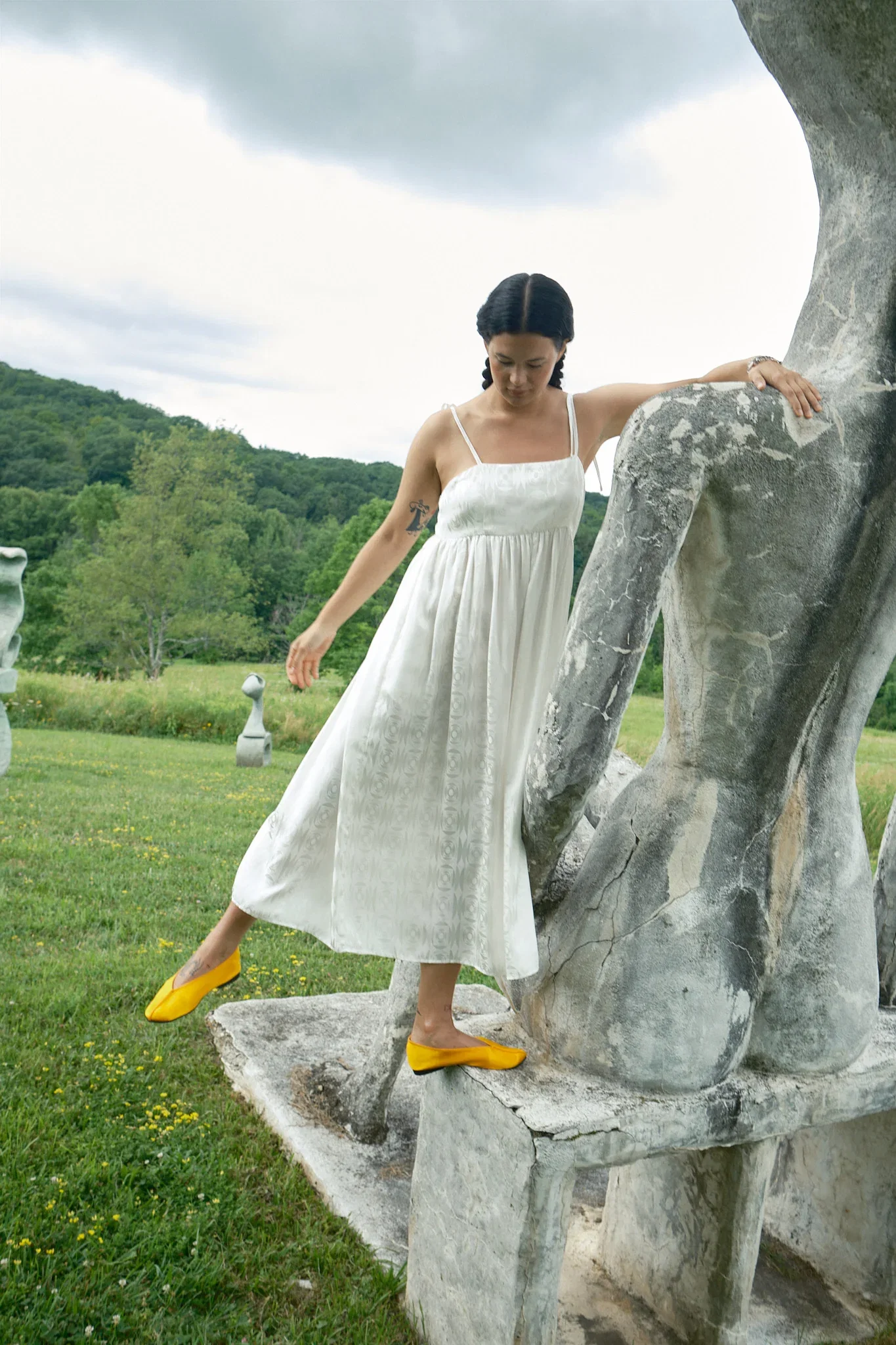 Image of Seraphina Tank Dress - White