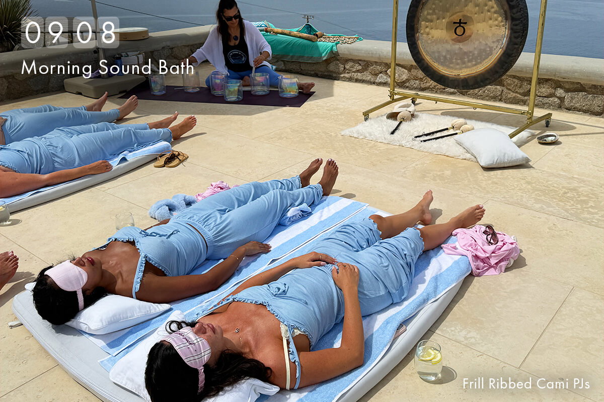 Morning sound bath