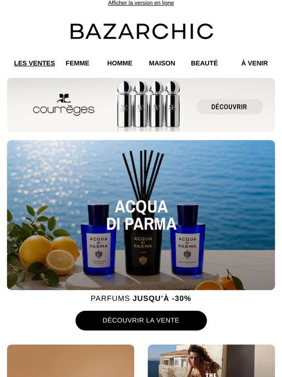 Acqua Di Parma, Le Jardin du Lin, Mikasa... Votre rendez-vous quotidien