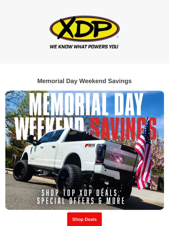 Memorial Day Savings | Airbag Q&A | New Valvetrain Line