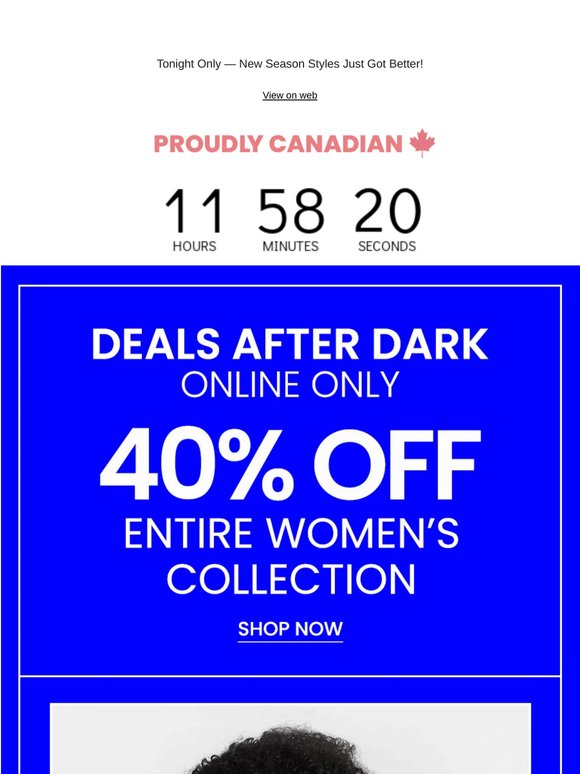 40% OFF Her Closet Glow-Up!